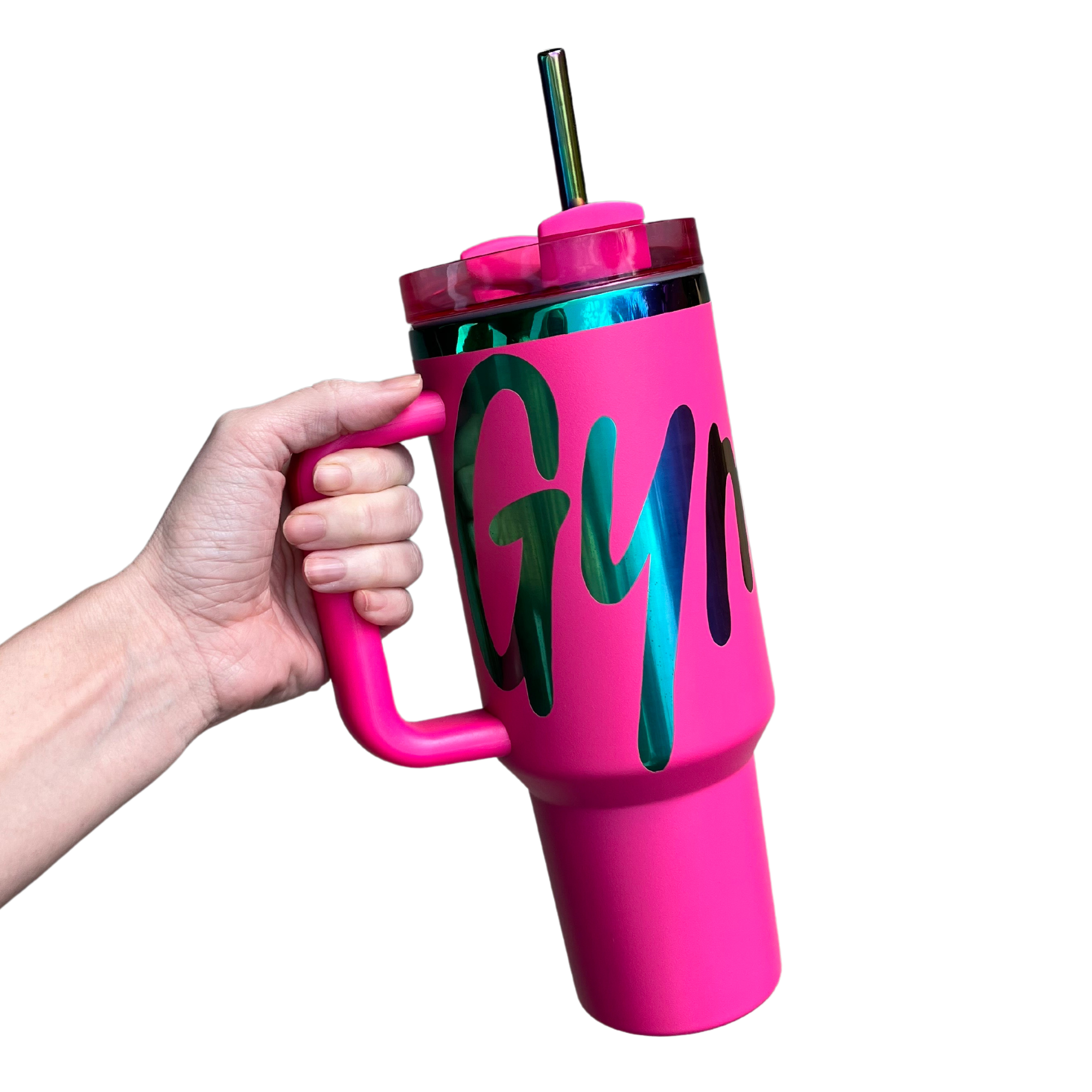 40oz Gymnast Tumbler with Straw