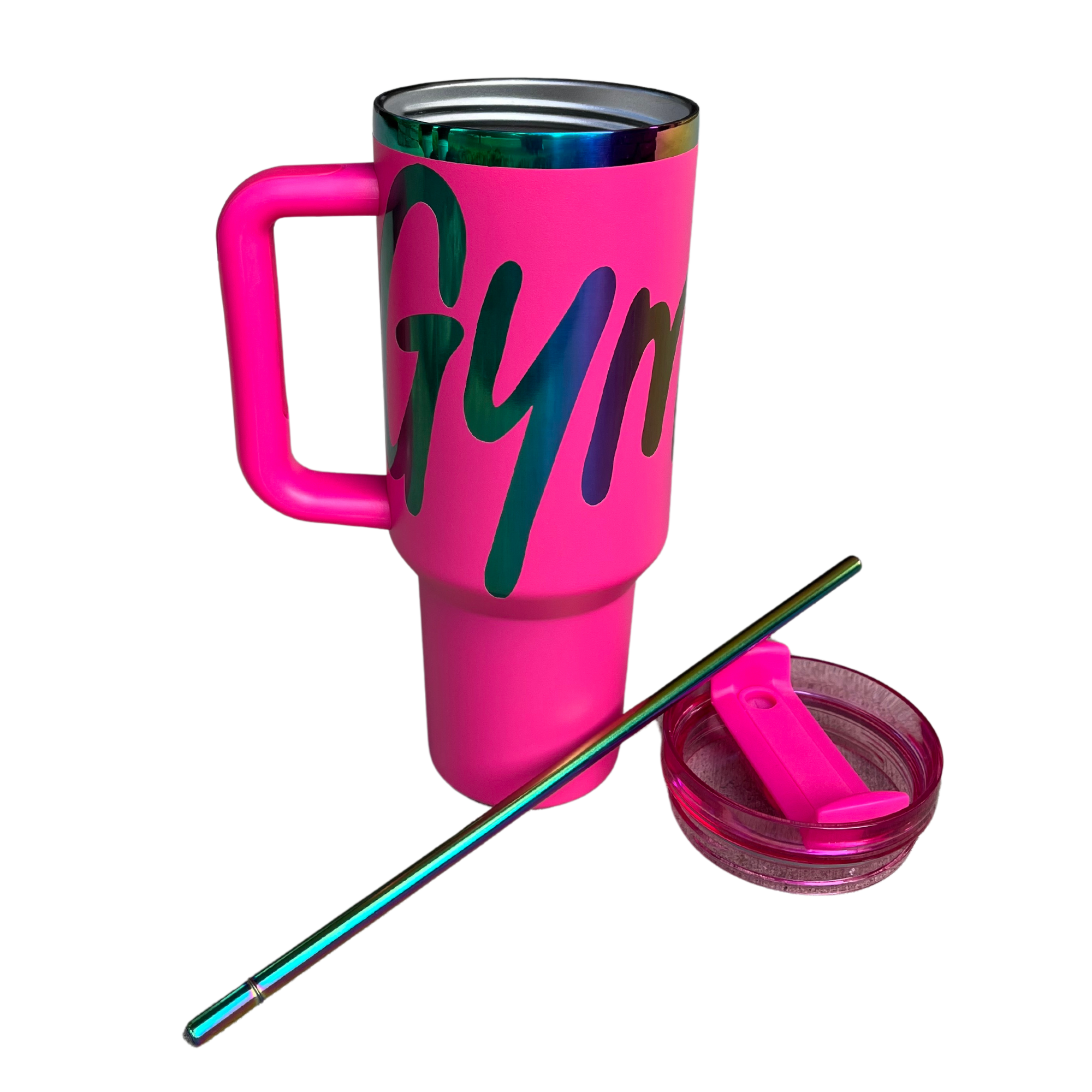 40oz Gymnast Tumbler with Straw