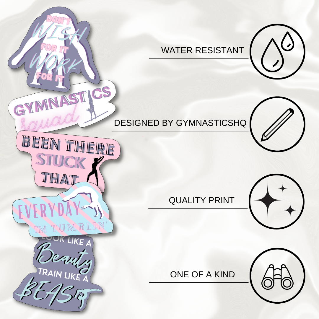 Gymnastics Sticker Bundle – GymnasticsHQ